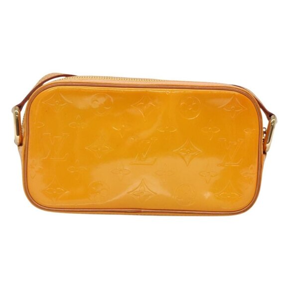 LOUIS VUITTON Monogram Vernis Christy MM Shoulder Bag Jaune - Picture 3 of 16